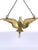 Cream Art Nouveau 18k Gold Enamel Dove Necklace With Diamonds & Ruby, 1910 For Sale - Image 8 of 12