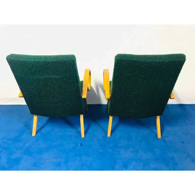 Mid-Century Modern Armchair by Jindrich Halabala, 1960s For Sale - Image 3 of 8