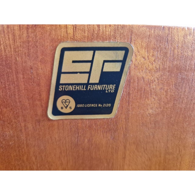 Wood Mid-Century Display Unit in Teak from Stonehill, 1960s For Sale - Image 7 of 18