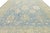 2020s Hand-Knotted Modern Oushak Wool Rug in Soft Sky Blue, Cream & Muted Teal For Sale - Image 5 of 11