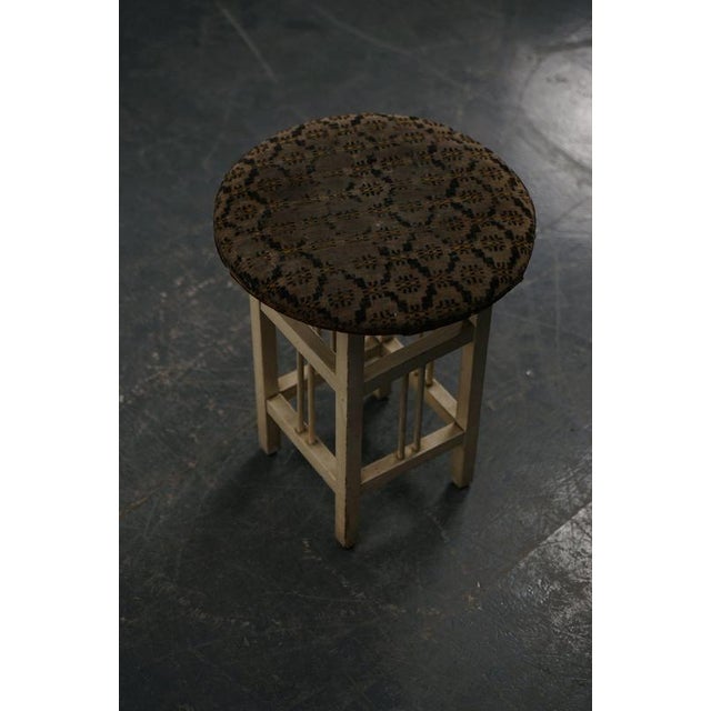 Secessionist Stool, Austria, 1910s For Sale - Image 4 of 13