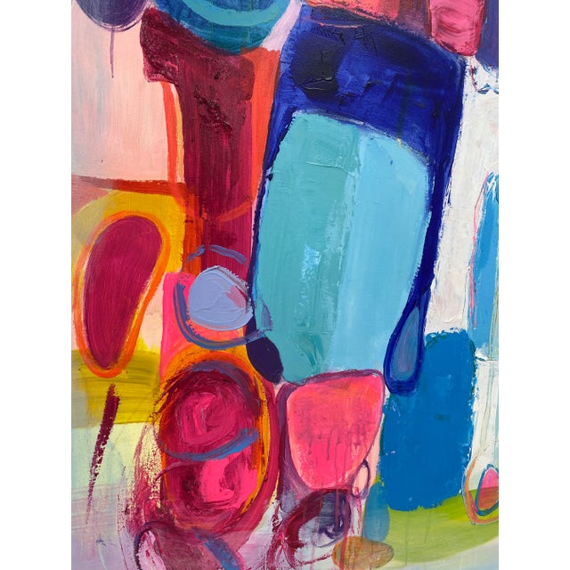 Contemporary Abstract Original Oil Painting For Sale - Image 10 of 12