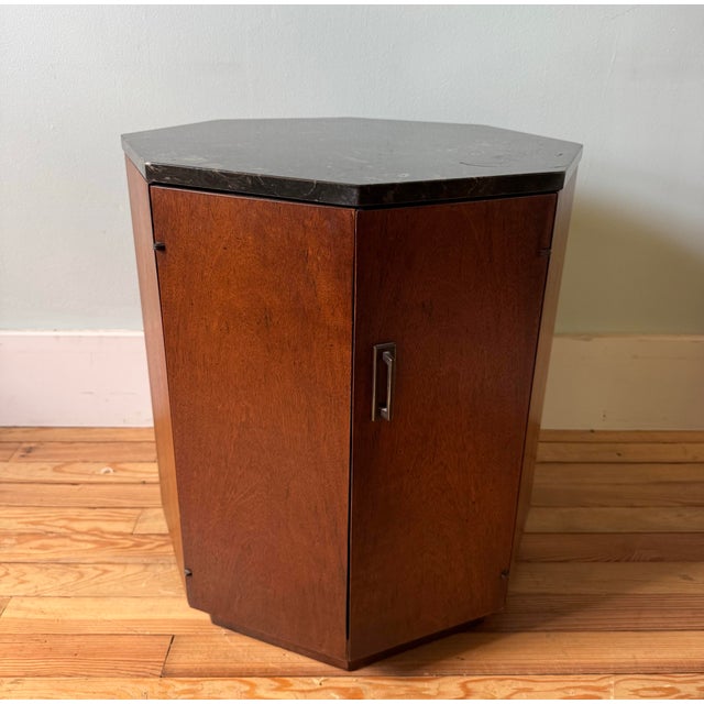 1950s 1950s Harvey Probber Style Octaganol Side Table For Sale - Image 5 of 10
