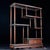 A beautiful and functional vintage Chinese display shelf, known as a "Bogujia" (博古架). Handcrafted from solid African...