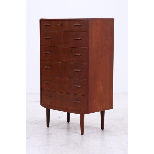 Mid-Century Teak Chest of 6 Drawers For Sale - Image 12 of 13