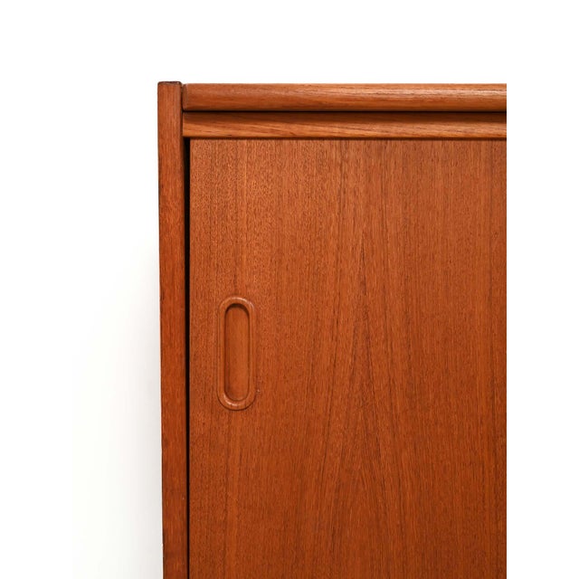 Wood Scandinavian Sideboard with Exposed Structure, 1960s For Sale - Image 7 of 13