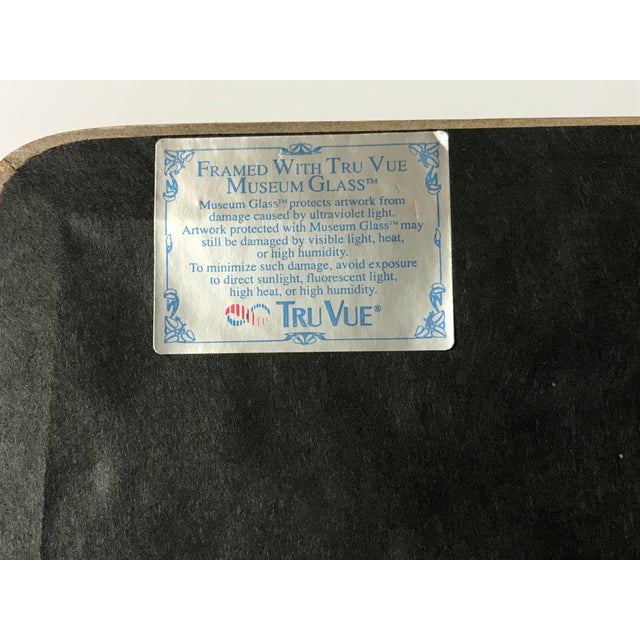 Chinese Framed Brocade Silk | Chairish