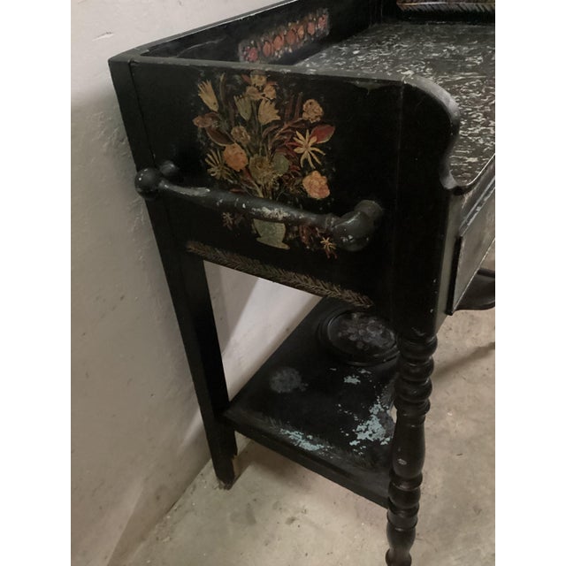 Louis Philippe Mobile Bathroom Dressing Table, 1850s For Sale - Image 6 of 14