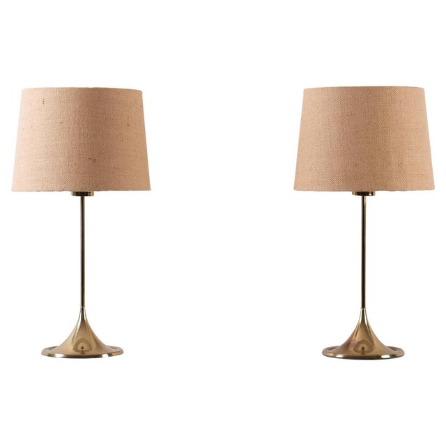 Model B-024 Table Lamps from Bergboms, 1960s, Set of 2 For Sale - Image 8 of 8
