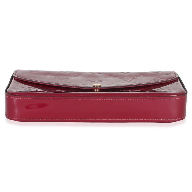 2010s Fuschia Monogram Vernis Felicie Pochette For Sale - Image 5 of 9