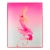 Contemporary Abstract Acrylic on Canvas "Pink Flow" by Nikolaos Schizas For Sale