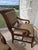 Pair of Neoclassical Style Armchairs With Leather Upholstery For Sale - Image 9 of 12
