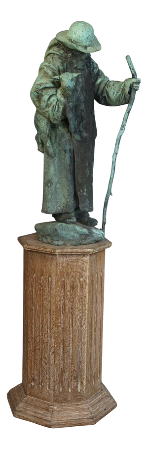 Shepherd and His Lamb, 1904, Bronze