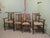 Set of 6 Arts and Crafts Golden Oak Dining Chairs This is a very handsome set of 6 Oak Chairs, 2 Carver chairs and 4...