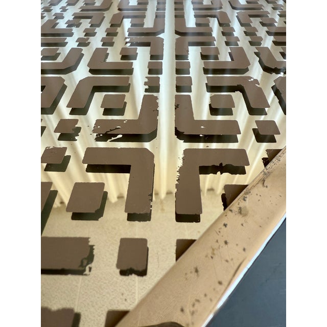 Mid-Century Modern Italian Chrome and Mirrored Glass Placemat Serving Trays by Tommaso Barbi, 1970s, Set of 4 For Sale - Image 10 of 18