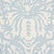 Contemporary SAMPLE - Schumacher x Veere Greeney Suffolk Damask Wallpaper In Blue For Sale - Image 3 of 4