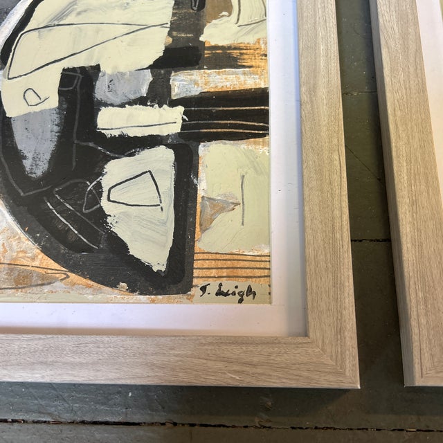 2020s Three Contemporary Original Abstract Paintings by Stephen Heigh “In Harmony #1-3” For Sale - Image 5 of 11