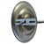 Metal Mercury Mirror Glass Sconce from Zeiss Ikon For Sale - Image 7 of 9