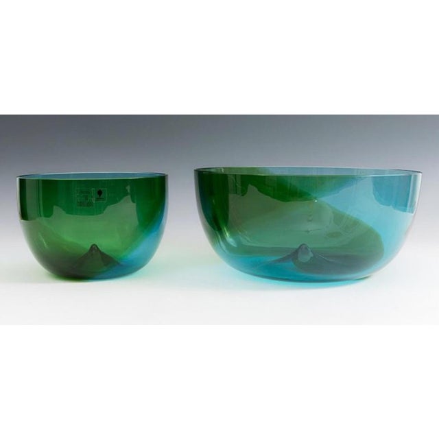 Korean Centers in Murano Glass by Tapio Wirkkala for Venini, 1966, Set of 2 For Sale - Image 3 of 6
