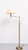 Very nice Classic Floor lamp. Adjustable in height. comes with a Linen shade. Large E27 bulb needed. foot switch. Nice...