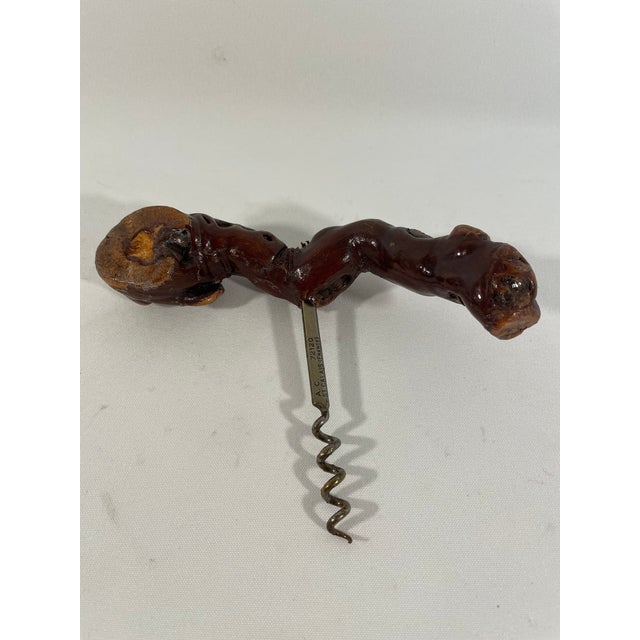 Vintage Mid 20th Century French Natural Grapevine Corkscrew For Sale - Image 9 of 15