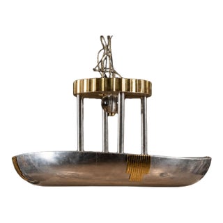 C. 1920 Art Deco Ceiling Light Fixture For Sale