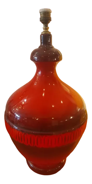 Large Ceramic Table Lamp, France, 1960s