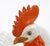 Large Pair of 1930's Chinese Porcelain Rooster Figures / Polychrome Decoration For Sale In New York - Image 6 of 11