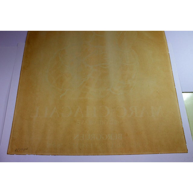 1967 Berggruen Marc Chagall, Oeuvre Grave, Mourlot Poster For Sale - Image 11 of 12