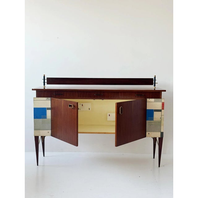 Mid-Century Wooden Sideboard, 1960s, in Flawless conditions. Designed 1960 to 1969