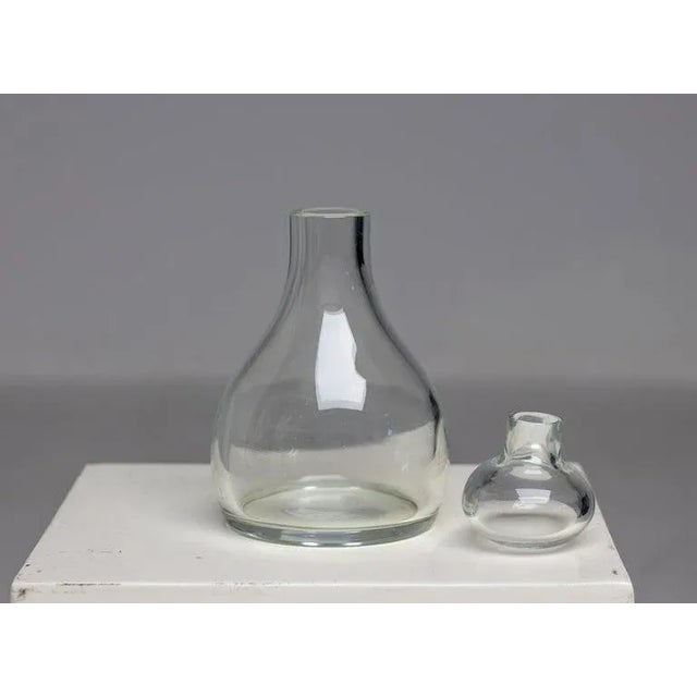 Murano Glass Bottle by Charles Pfister, 1977 For Sale - Image 3 of 7