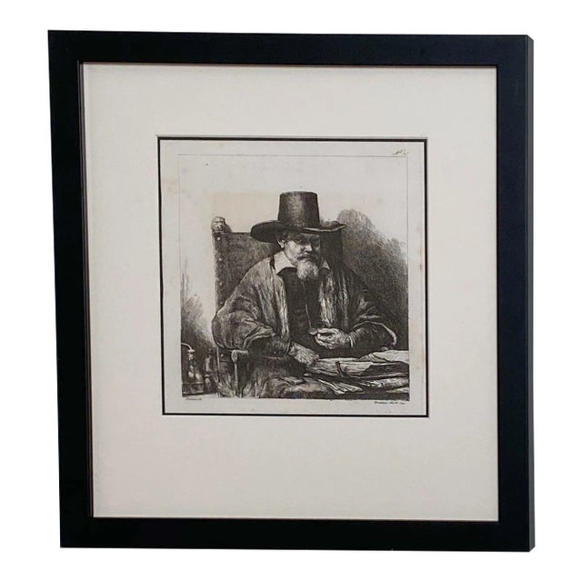 Late 18th Century Rembrandt Etching #27, by Francesco Novelli For Sale