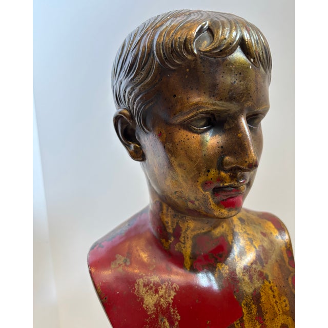 Antique Bust of Augustus For Sale - Image 15 of 15