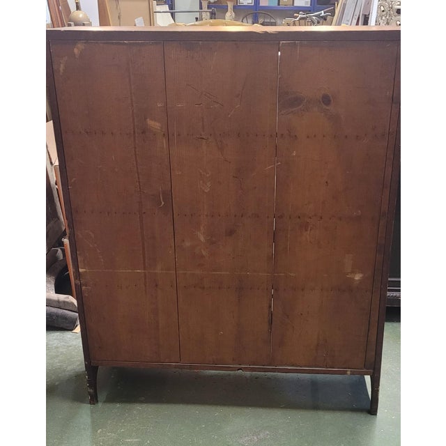Antique Mission Oak Bookcase For Sale - Image 10 of 11