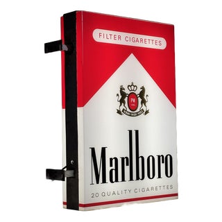 Marlboro Light Box, 1980-1990 For Sale