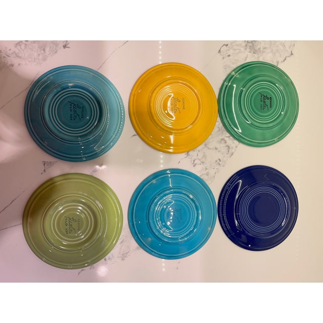 Vintage Fiesta Ware Homer Laughlin Company Set for 6 Includes 30 Pieces