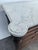 Louis XVI Style Chest of Drawers in Mahogany and Carrara Marble For Sale - Image 5 of 10