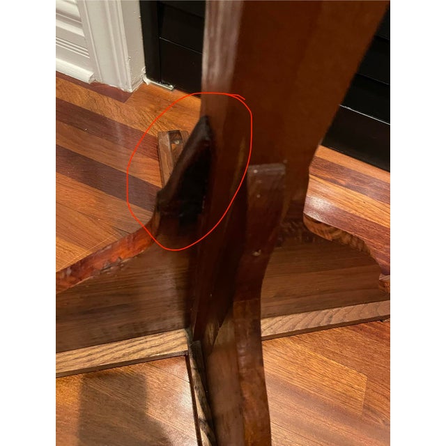 Antique c.1885–1910 English-Style Solid Oak Coat Stand With Cruciform Base Hall Coat Rack For Sale - Image 11 of 12