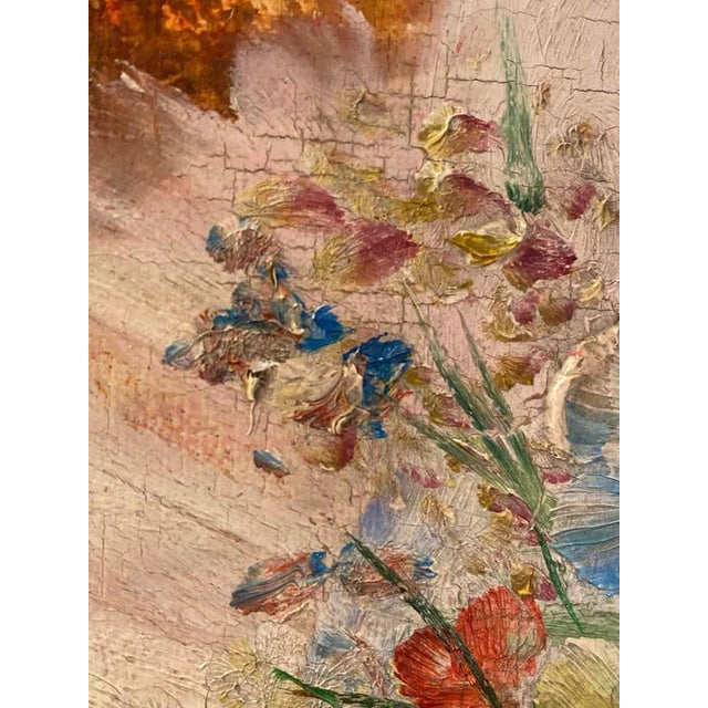 Impressionist "Porcelain Doll in a Ballet Dream", Painting by Santini Poncini For Sale - Image 3 of 11