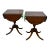 Pair of Vintage Pennsylvania House Solid Chrery Drop Leaf Clover Tables For Sale
