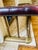 English Vintage Brass & Oxblood Leather Club Fender - Fireplace Bench Hearth Seat For Sale - Image 3 of 10