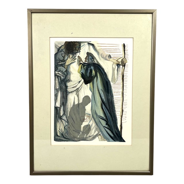 After Dali, Composition, Etching, Framed For Sale