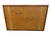 1960s Mid-Century Modern Large Walnut & Brass Wall Mirror For Sale - Image 5 of 5