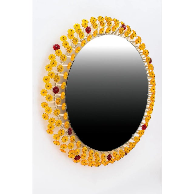 Viennese Backlit Wall Mirror by Emil Stejnar for Rupert Nikoll, 1950s For Sale - Image 6 of 17