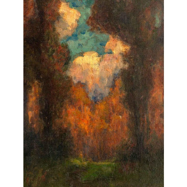 American William King Amsden Landscape Oil on Canvas For Sale - Image 3 of 7