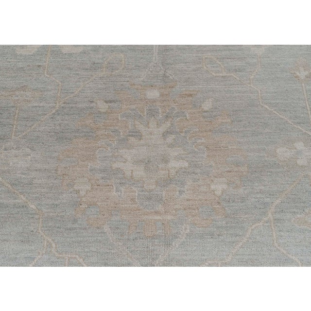Oushak Rug 10'6" x 13'7" For Sale - Image 4 of 8
