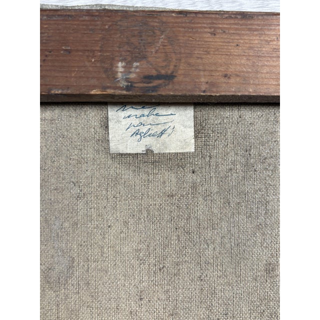 Roméo Charles Aglietti, Algerian City View, Painting, in Good conditions. Designed 1890 to 1919 This piece has an...