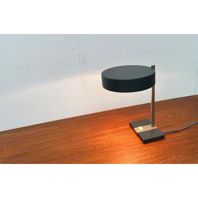 Mid-Century Minimalist German Table Lamp from Hillebrand, 1960s For Sale - Image 13 of 18