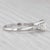 Modern 1.52ctw Round Diamond Engagement Ring Platinum Size 7.25 Gia For Sale - Image 3 of 8