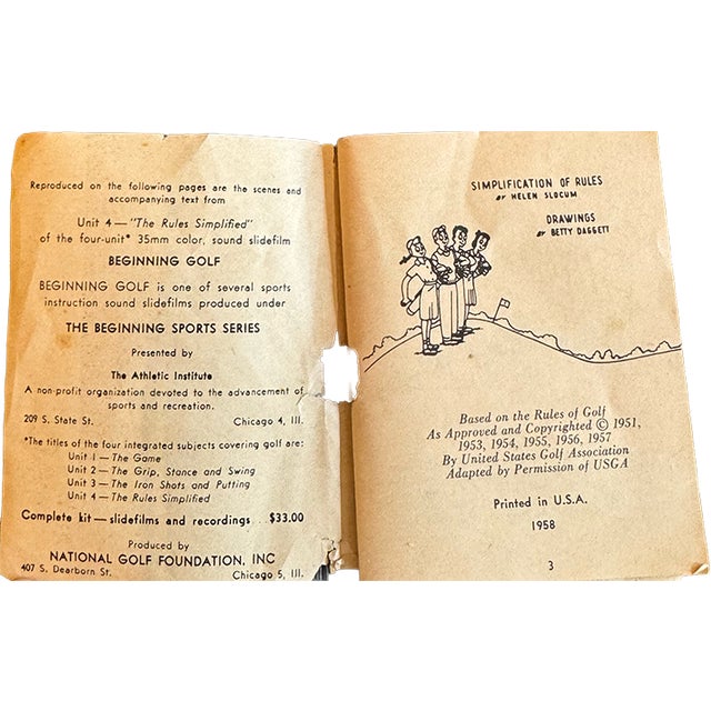 Silver Vintage Rolling Cocktail Golf Cart Bag With Golf Club Stirrers- 7 Pieces For Sale - Image 8 of 10